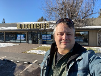 Kirk Anderson at Blockbuster